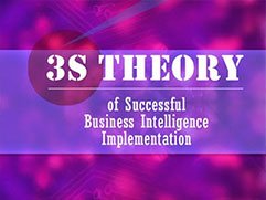 Successful Business Intelligence strategy: The 3S theory